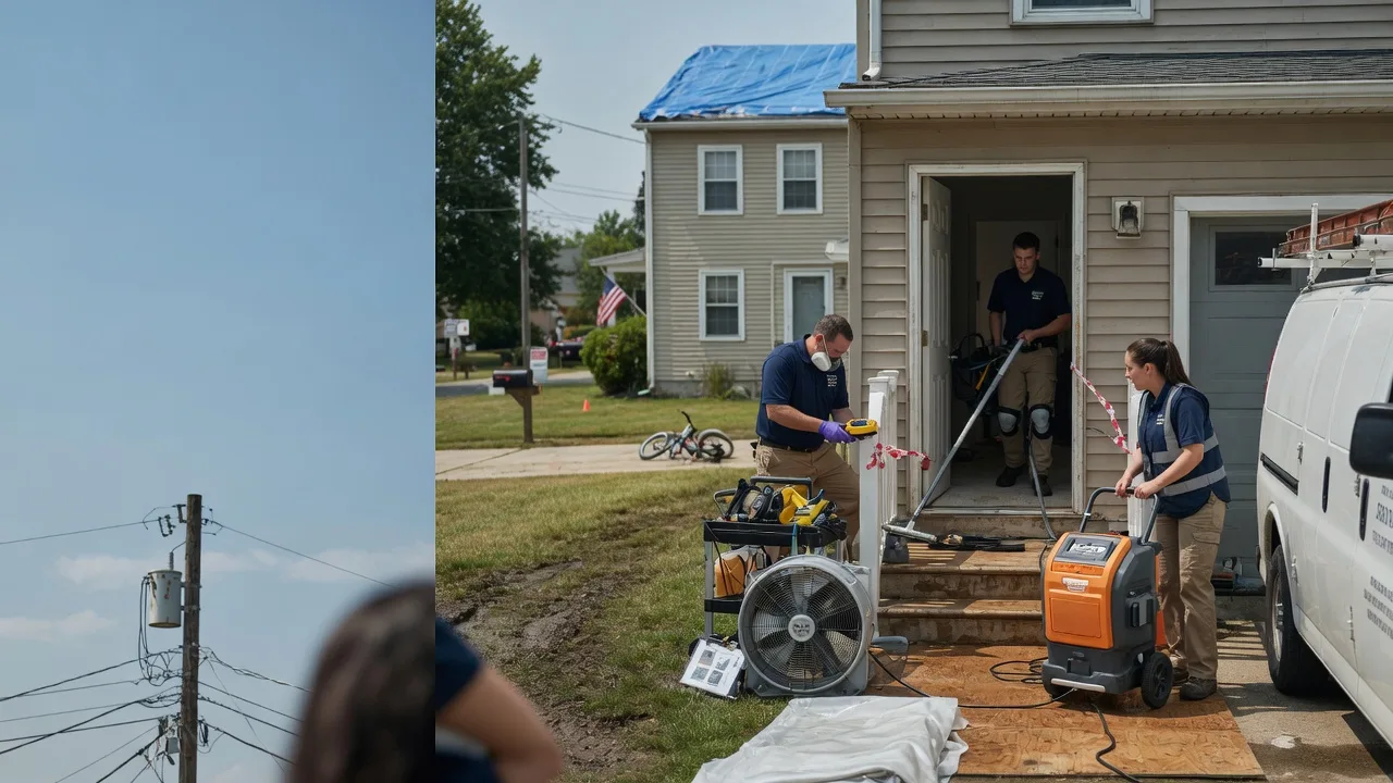 Water Damage Repair in East Bernstadt, KY near me